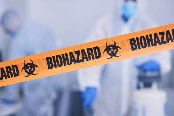 Professional Blood Cleanup technician working in Bristol, FL